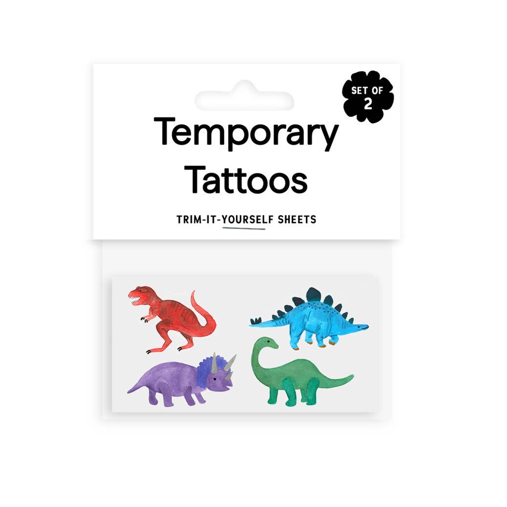 Dinosaurs Temporary Tattoos