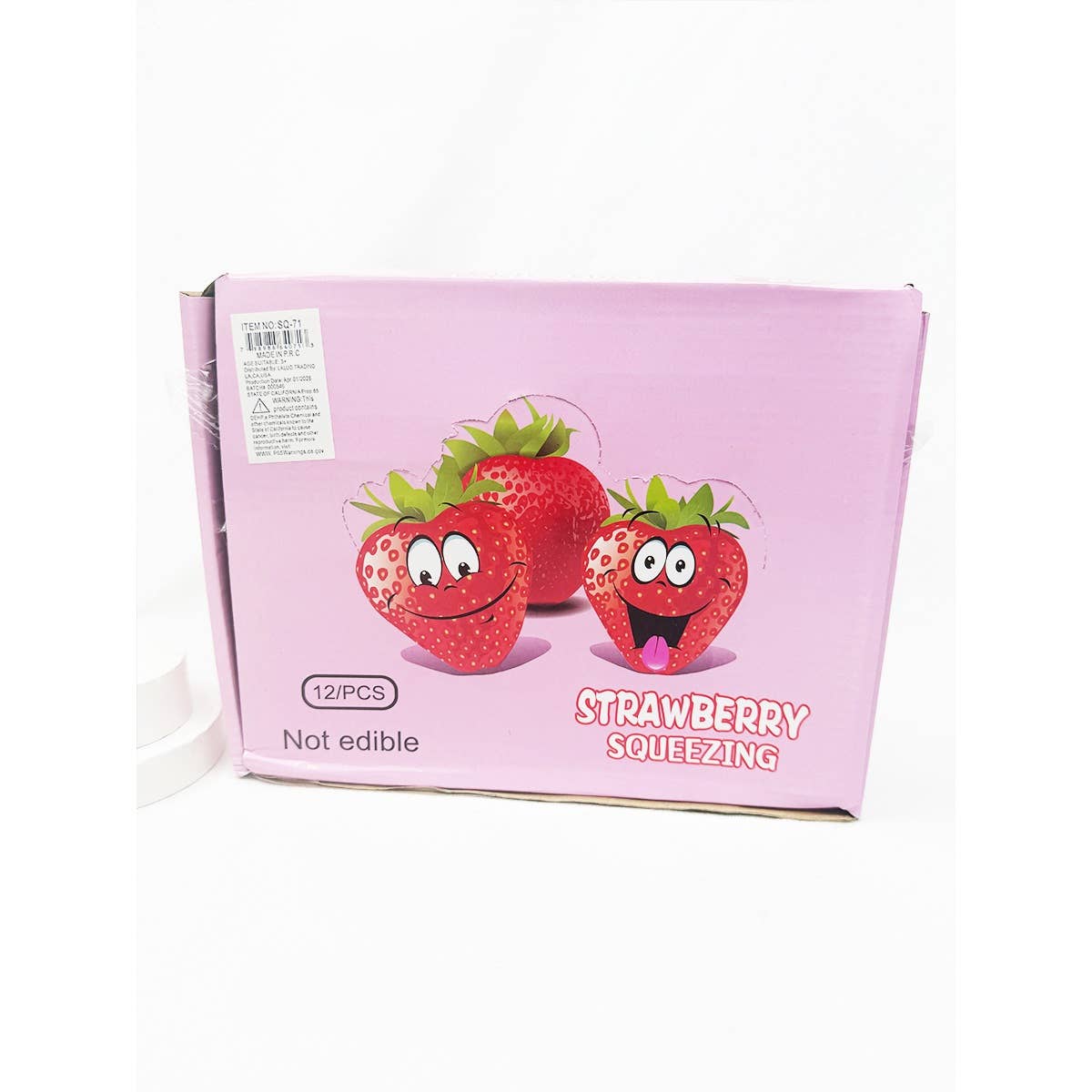 Sugary Strawberry Maltose Squishy Toy