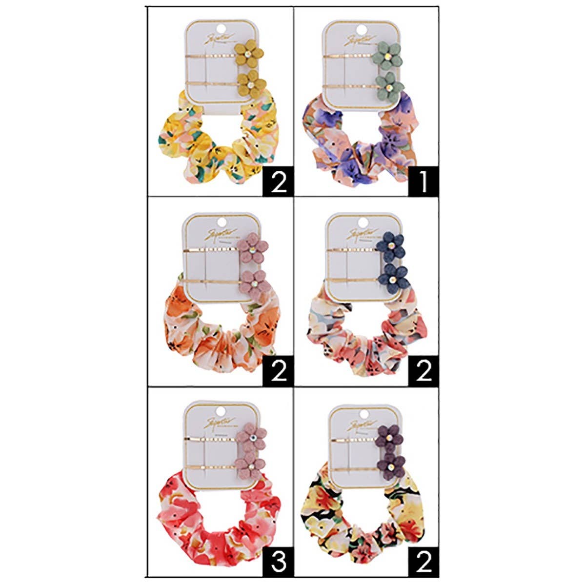 3-pc Hair Accessory Set