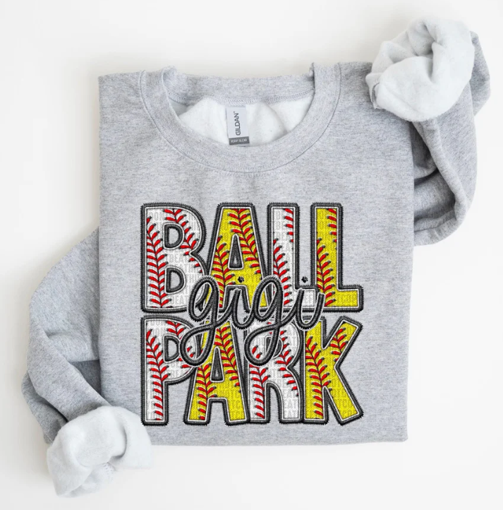 Ball Park (Personalized name) Sweatshirt