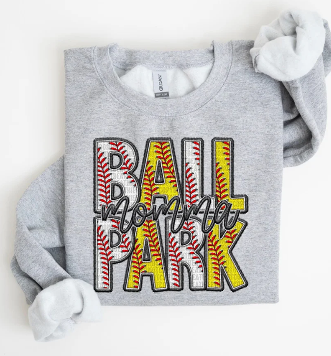 Ball Park (Personalized name) Sweatshirt