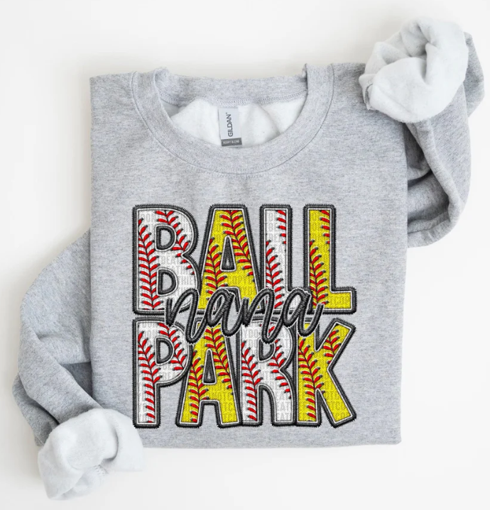 Ball Park (Personalized name) Sweatshirt
