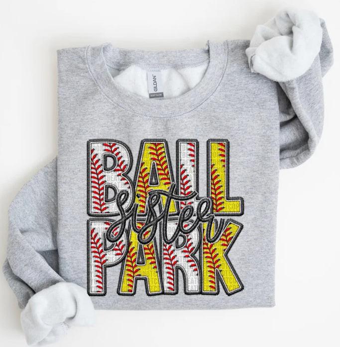 Ball Park (Personalized name) Sweatshirt