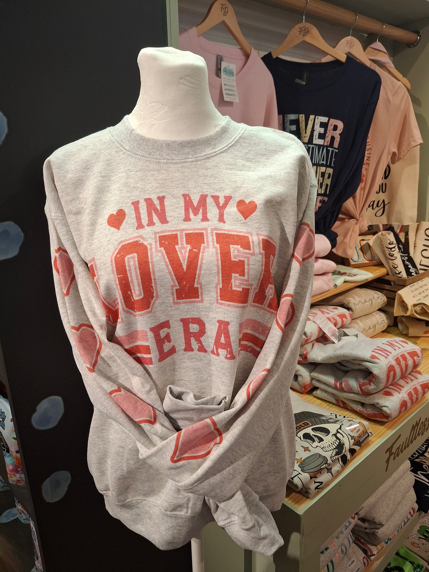 In My Lover Era w/Heart Sleeves, Sweatshirt