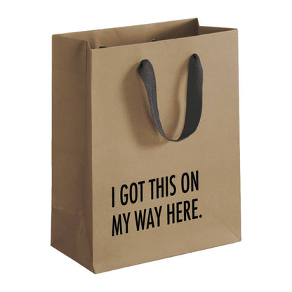 Way Here - Funny Gift Bag