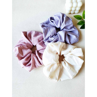 Mix Colors of Textured Hair Scrunchie