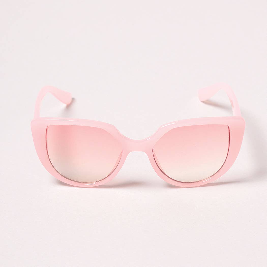 Kid's Colorful Cat Eye Fashion Sunglasses