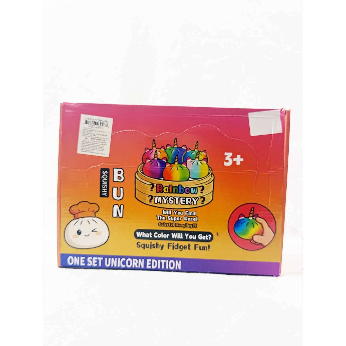 Cute Glitter Unicorn Mini Dumpling Squishy Toy
