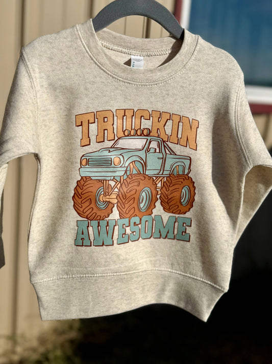 Truckin Awesome - Toddler Crew