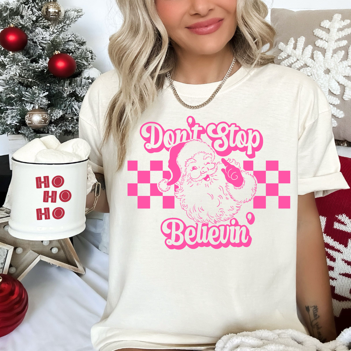 Christmas  Comfort Color Graphic Tee | Christmas 2024  