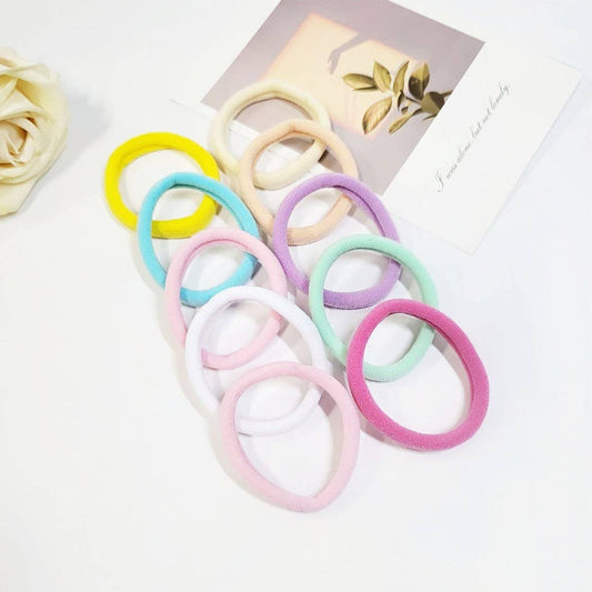 8 pcs Pastel Tone Hair Tie Set