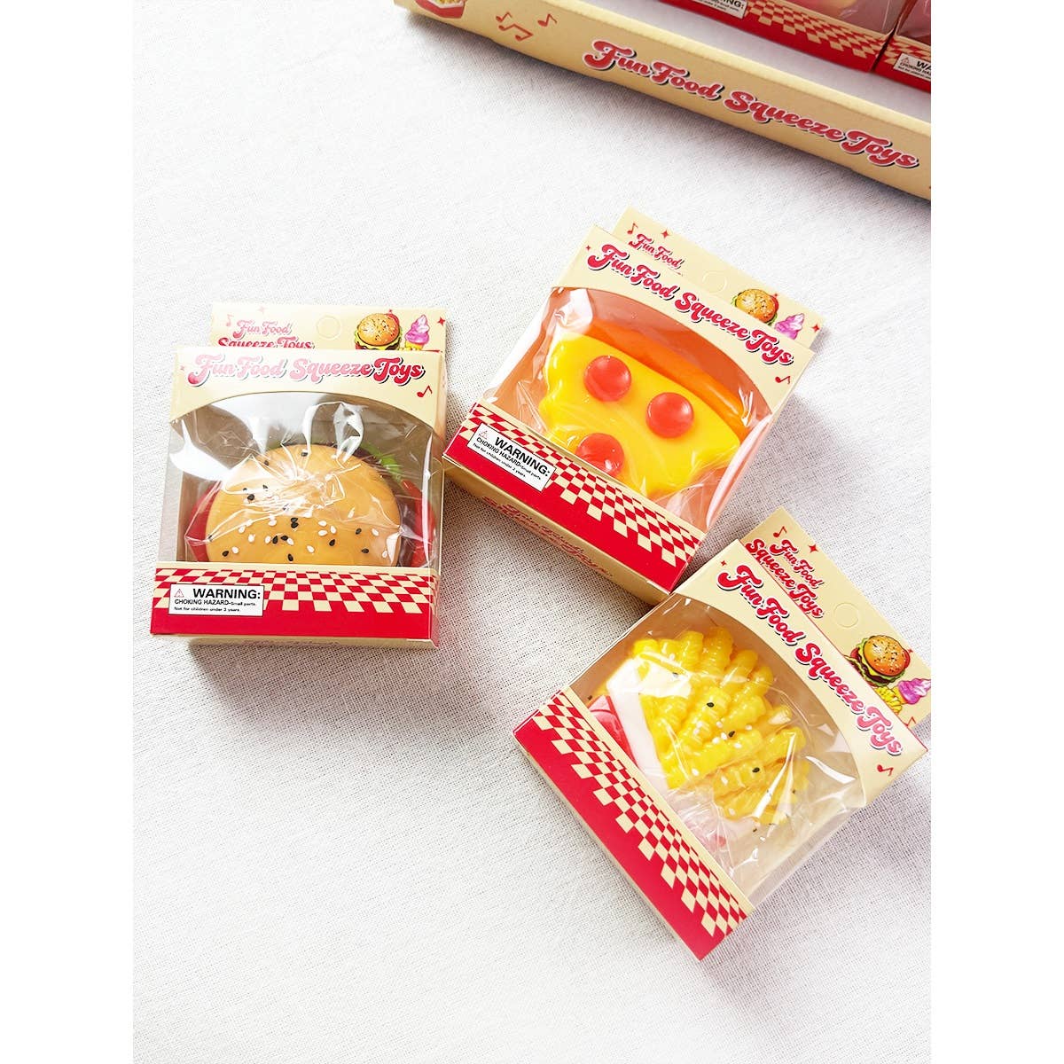 Fast Food Mochi Squishy Toy