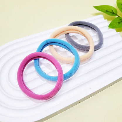 8 pcs Pastel Tone Hair Tie Set