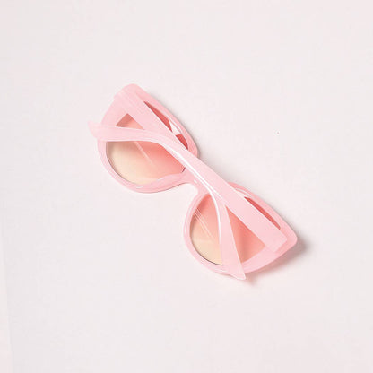 Kid's Colorful Cat Eye Fashion Sunglasses