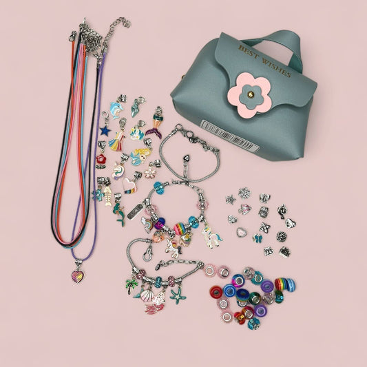 BRACELET & NECKLACE CHARM SET. ACG40038 M