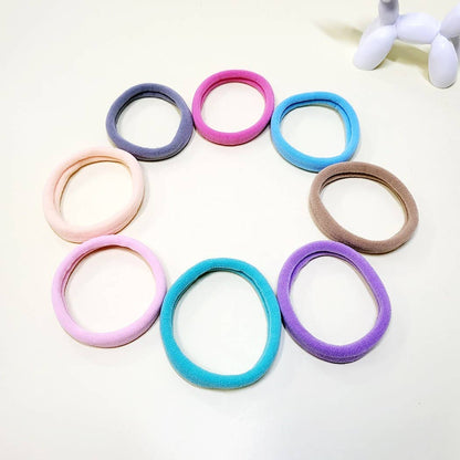 8 pcs Pastel Tone Hair Tie Set