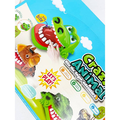 Dino Mouth Bite Finger Challenge Game