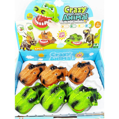 Dino Mouth Bite Finger Challenge Game