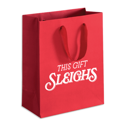 Gift Sleighs  - Holiday Funny Gift Bag