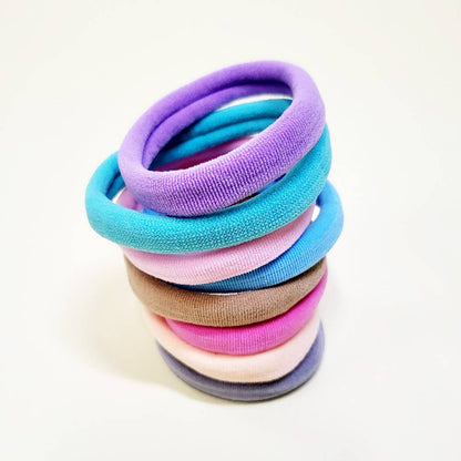 8 pcs Pastel Tone Hair Tie Set