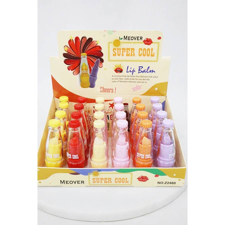 24-Pcs Soda Bottle Lip Gloss