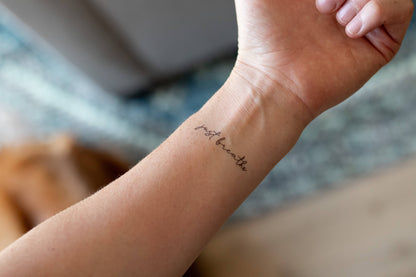 Self Love Affirmation Temporary Tattoos