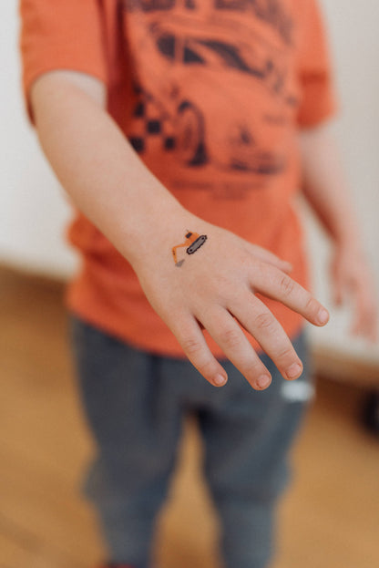 Construction Crew Temporary Tattoos