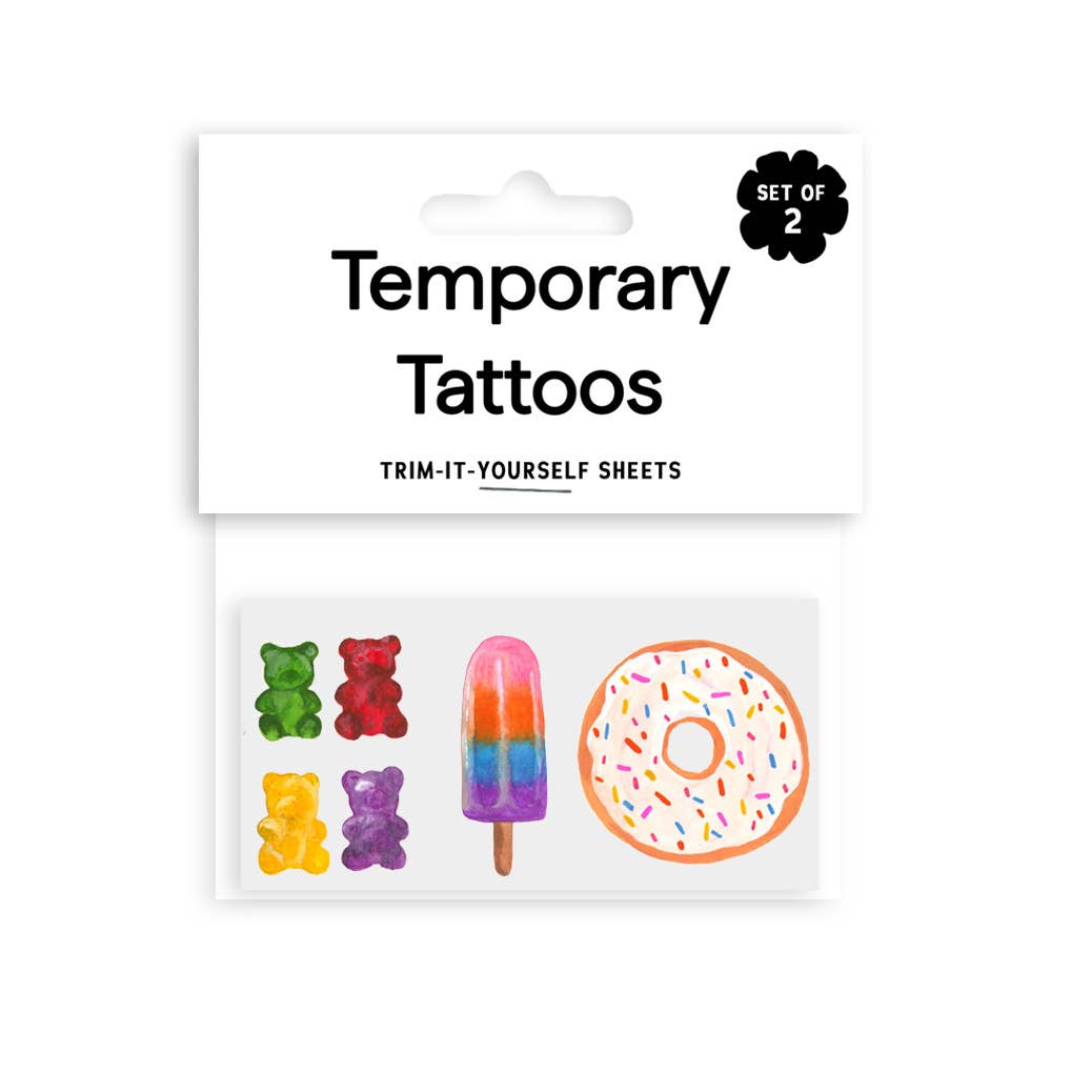 Sugar Rush Temporary Tattoos