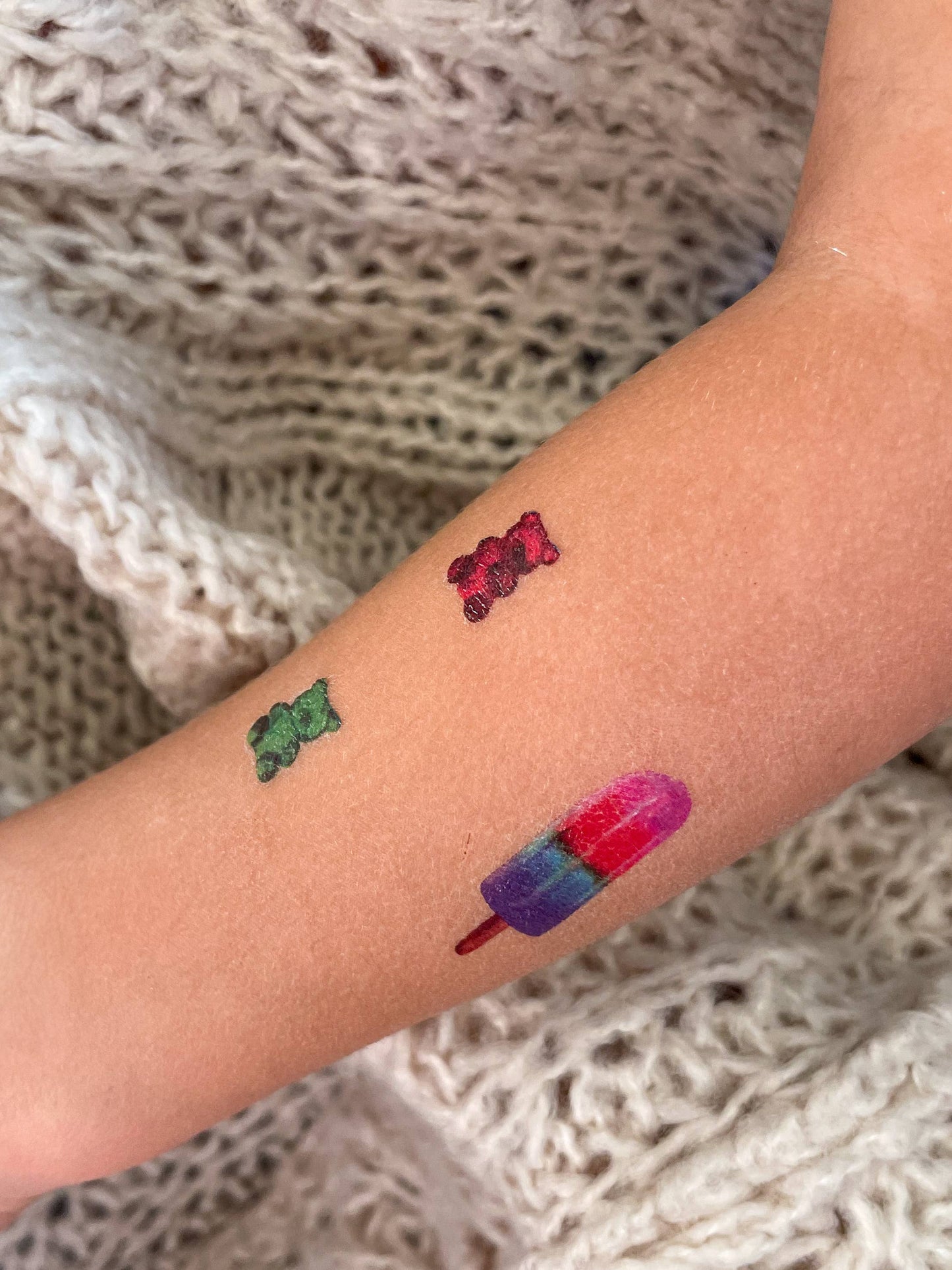 Sugar Rush Temporary Tattoos