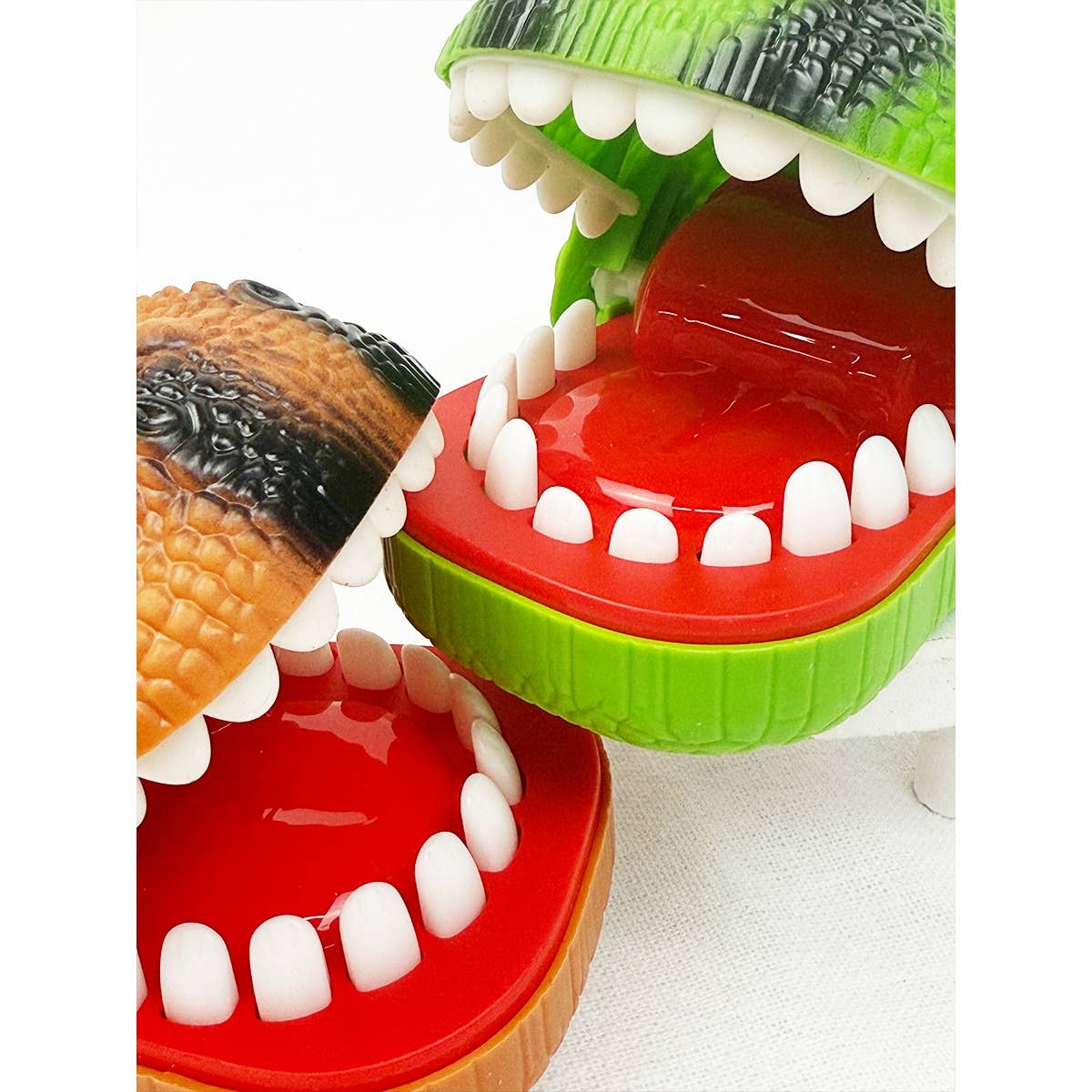 Dino Mouth Bite Finger Challenge Game