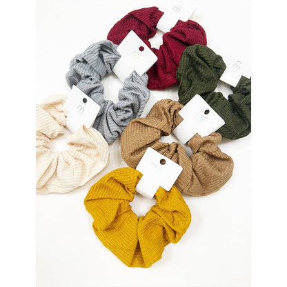 Must Have Shades of Waffle Scrunchie