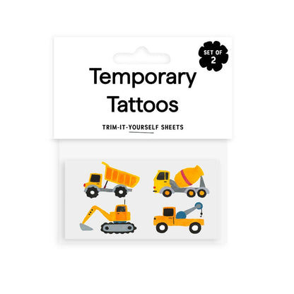 Construction Crew Temporary Tattoos