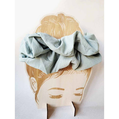 Mix Colors of Textured Hair Scrunchie