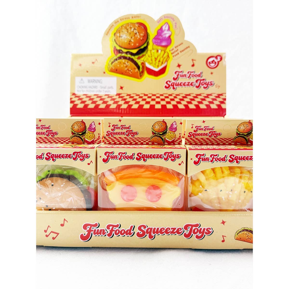 Fast Food Mochi Squishy Toy