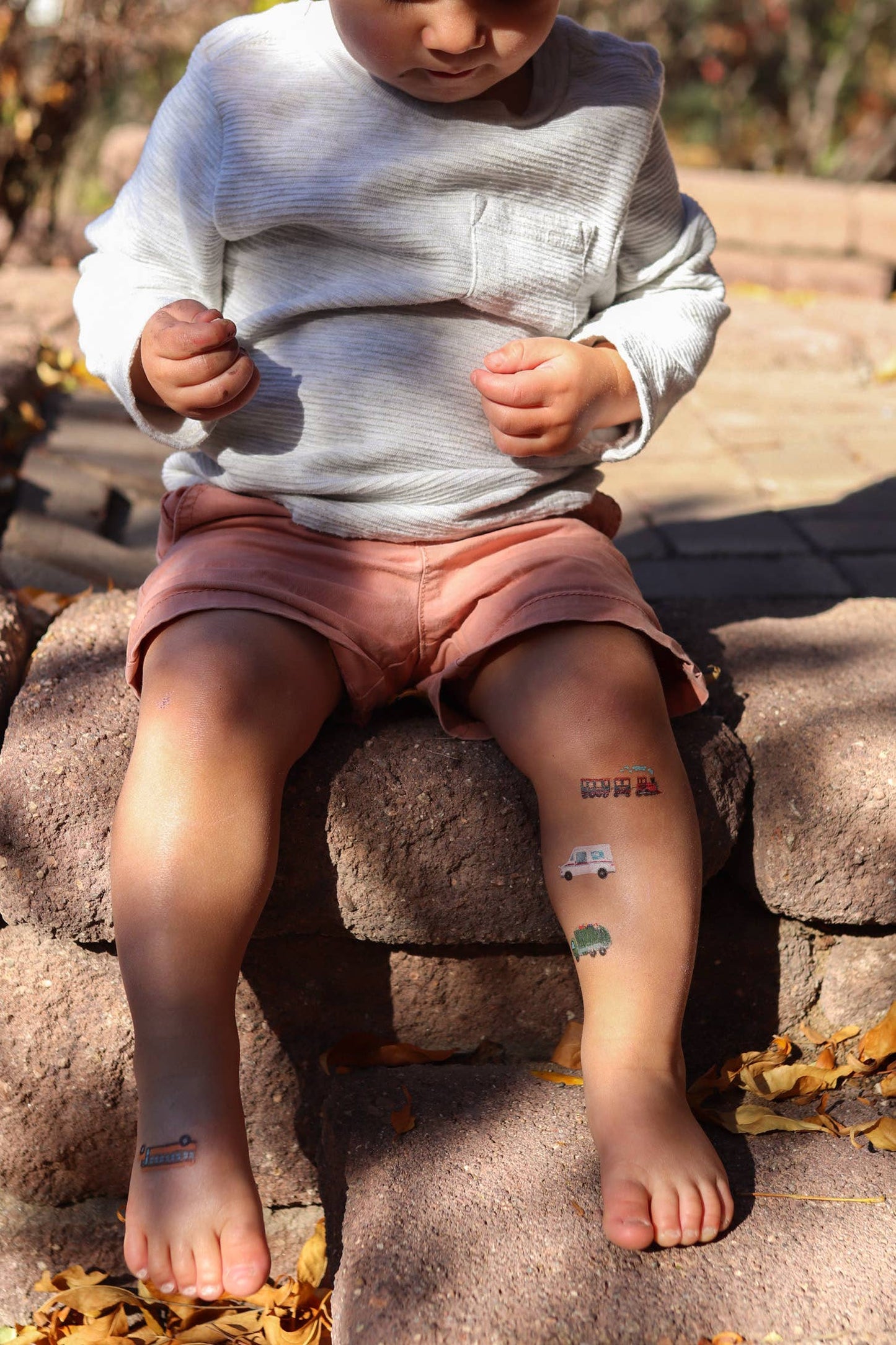 On Wheels Temporary Tattoos