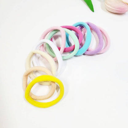 8 pcs Pastel Tone Hair Tie Set